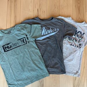 Hurley/Crew Cuts/Lucky Kids Graphic T-Shirt lot